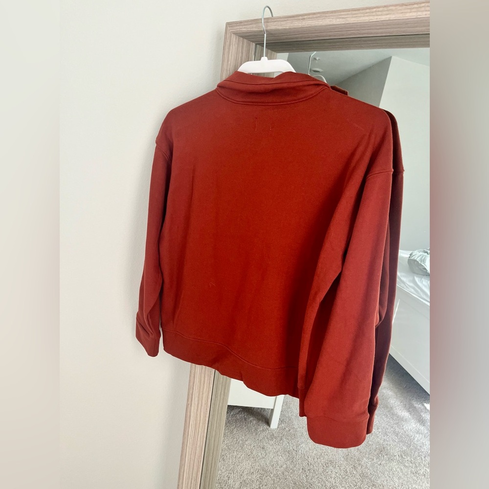 A New Day Rust Half Zip - image 2